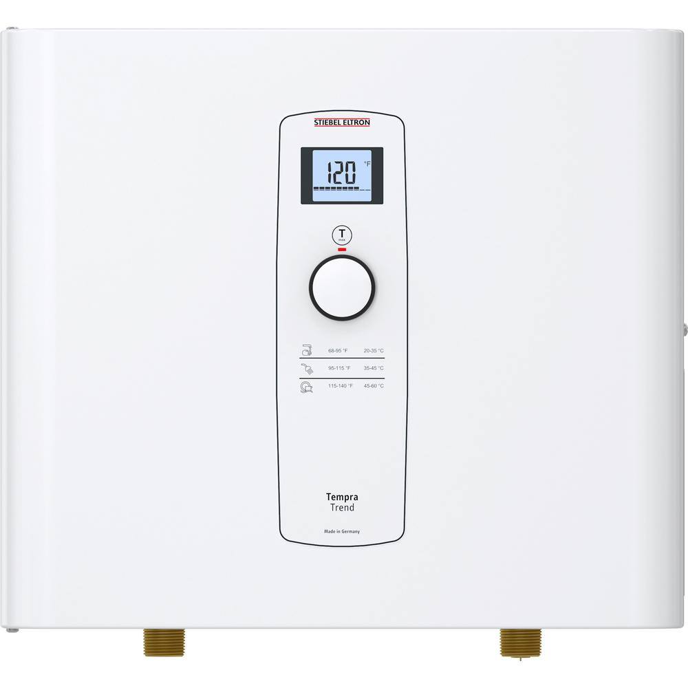 Stiebel Eltron Tempra 24 Trend Self-Modulating 24 kW 4.68 GPM Compact Residential Electric Tankless Water Heater Tempra 24 Trend