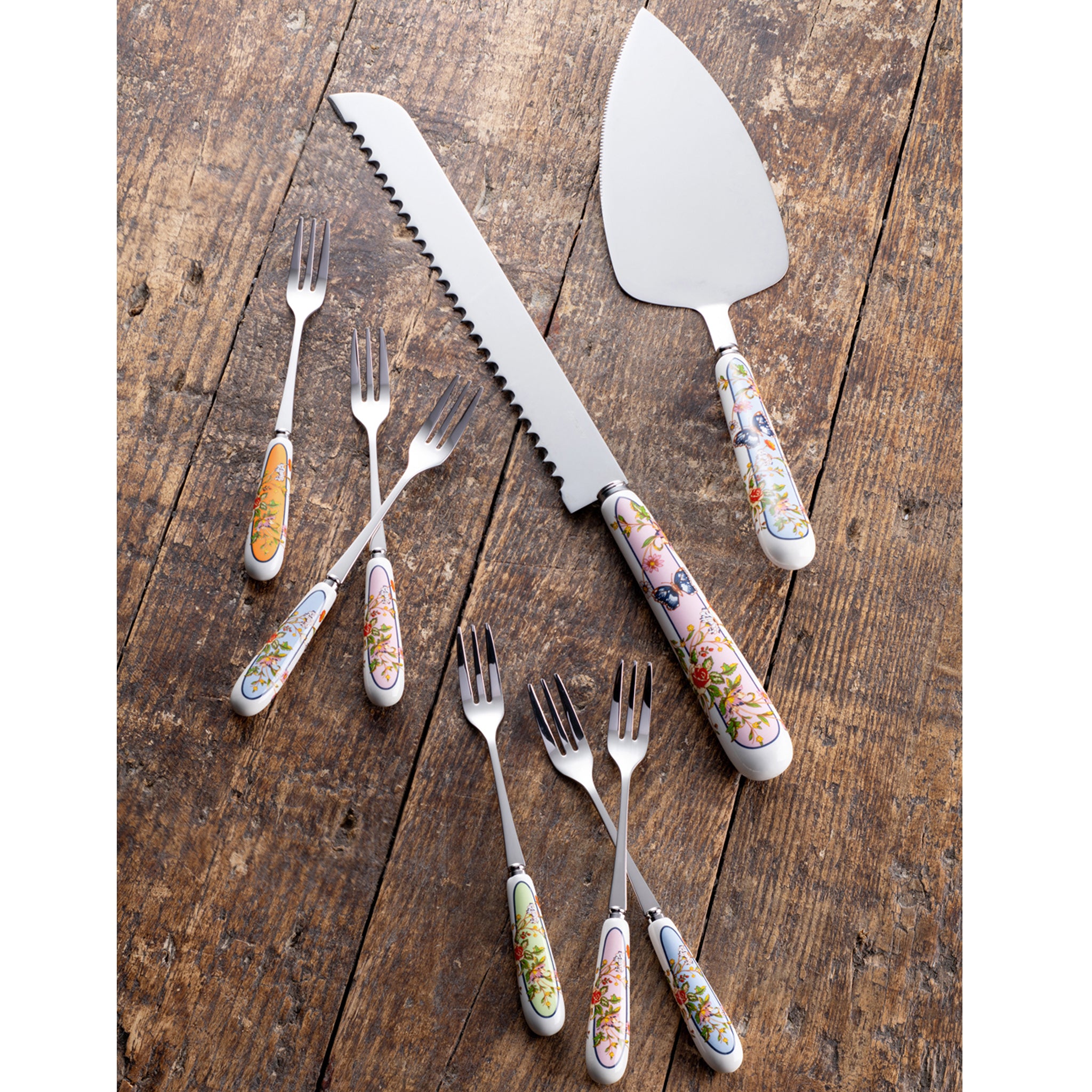 Aynsley Cottage Garden Pastry Set