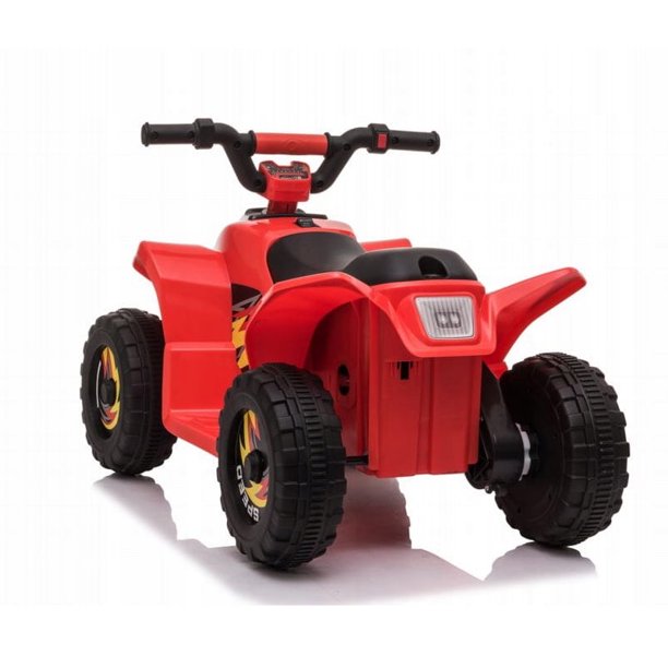 Hoverheart Red 6 V ATV Quad Powered Ride-On