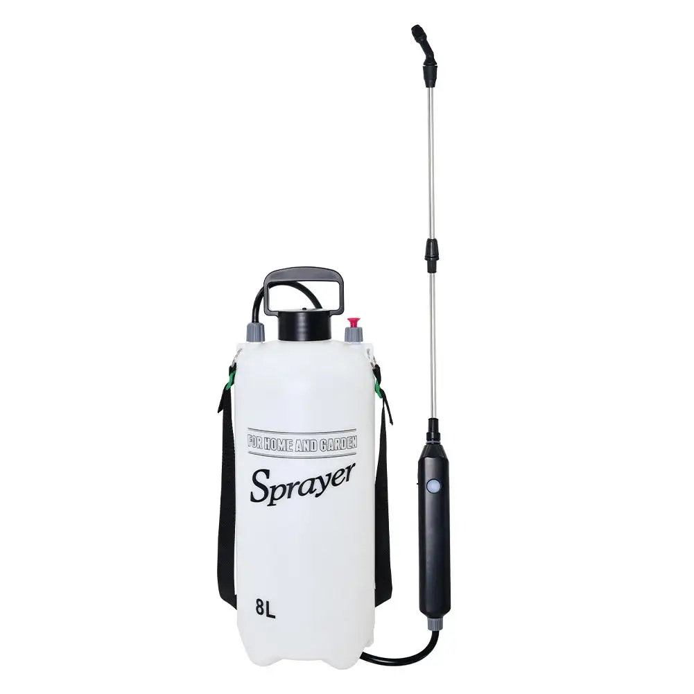 8L Garden Electric Plant Sprayer Rechargeable Lithium Battery Mist Sprayer With Telescopic Spray Pole Spray Bottle Garden Tool