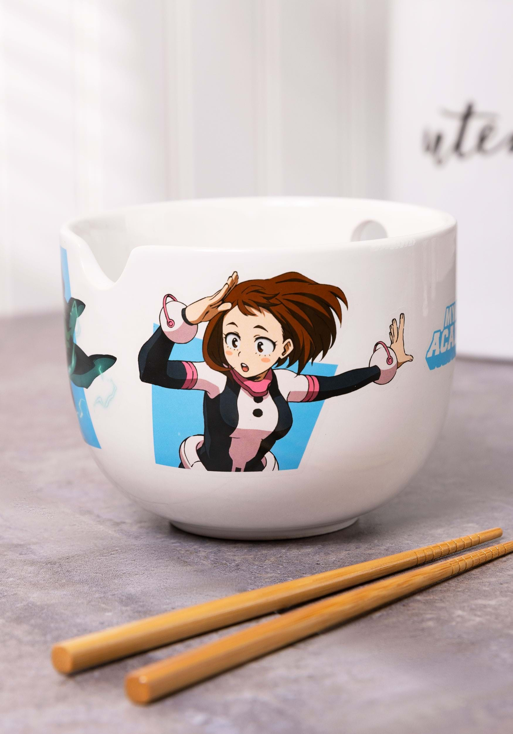 My Hero Academia Heroes and Villains Ramen Bowl Set