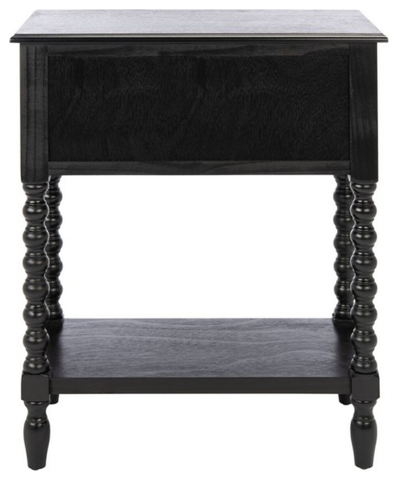 Thelma 3 Drawer Console Table Black   Traditional   Console Tables   by V.S.D Furniture  Houzz