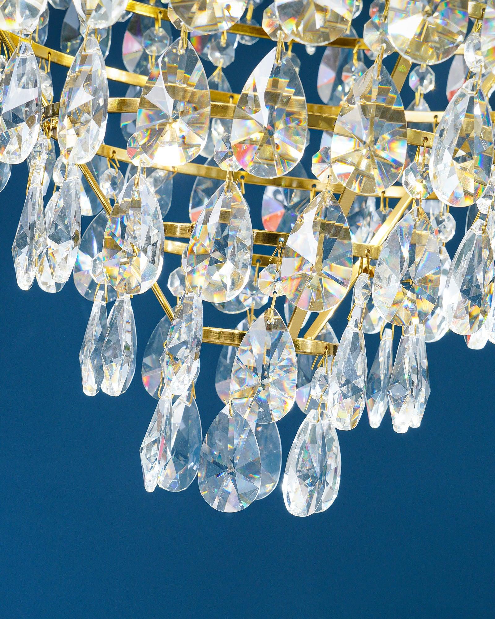 Vintage Crystal Chandelier