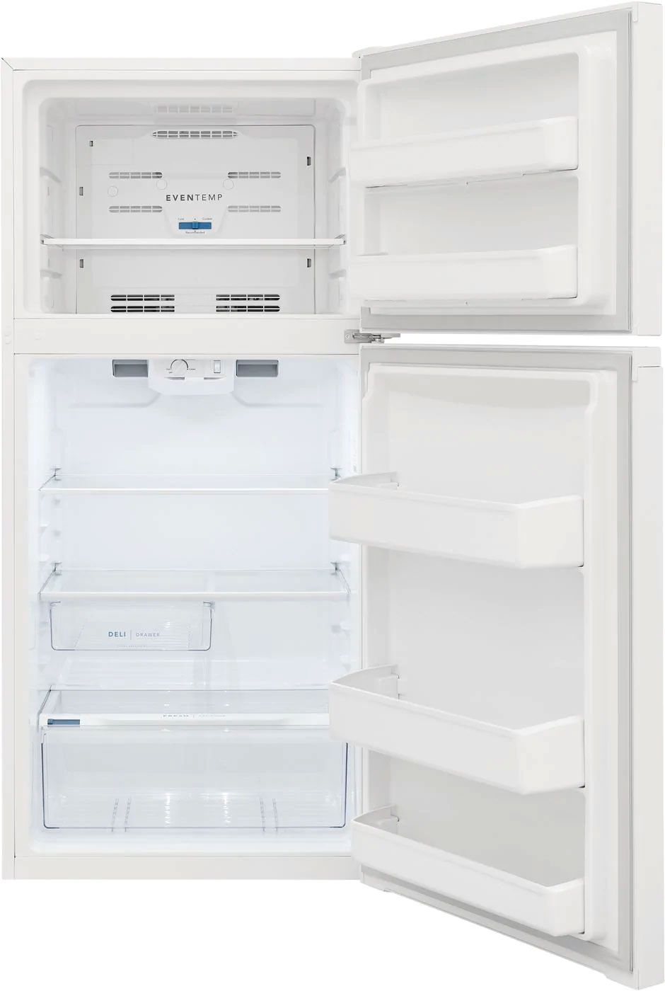 Frigidaire ADA 13.9 Cu. Ft. White Top Freezer Refrigerator