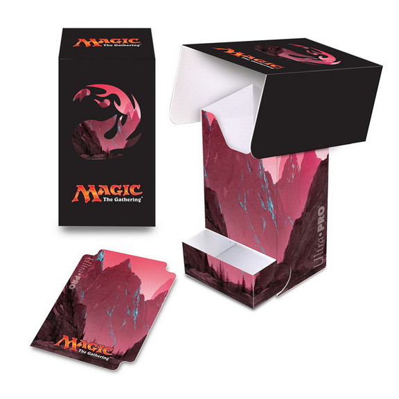 Magic Deck Box   Mana Red  5