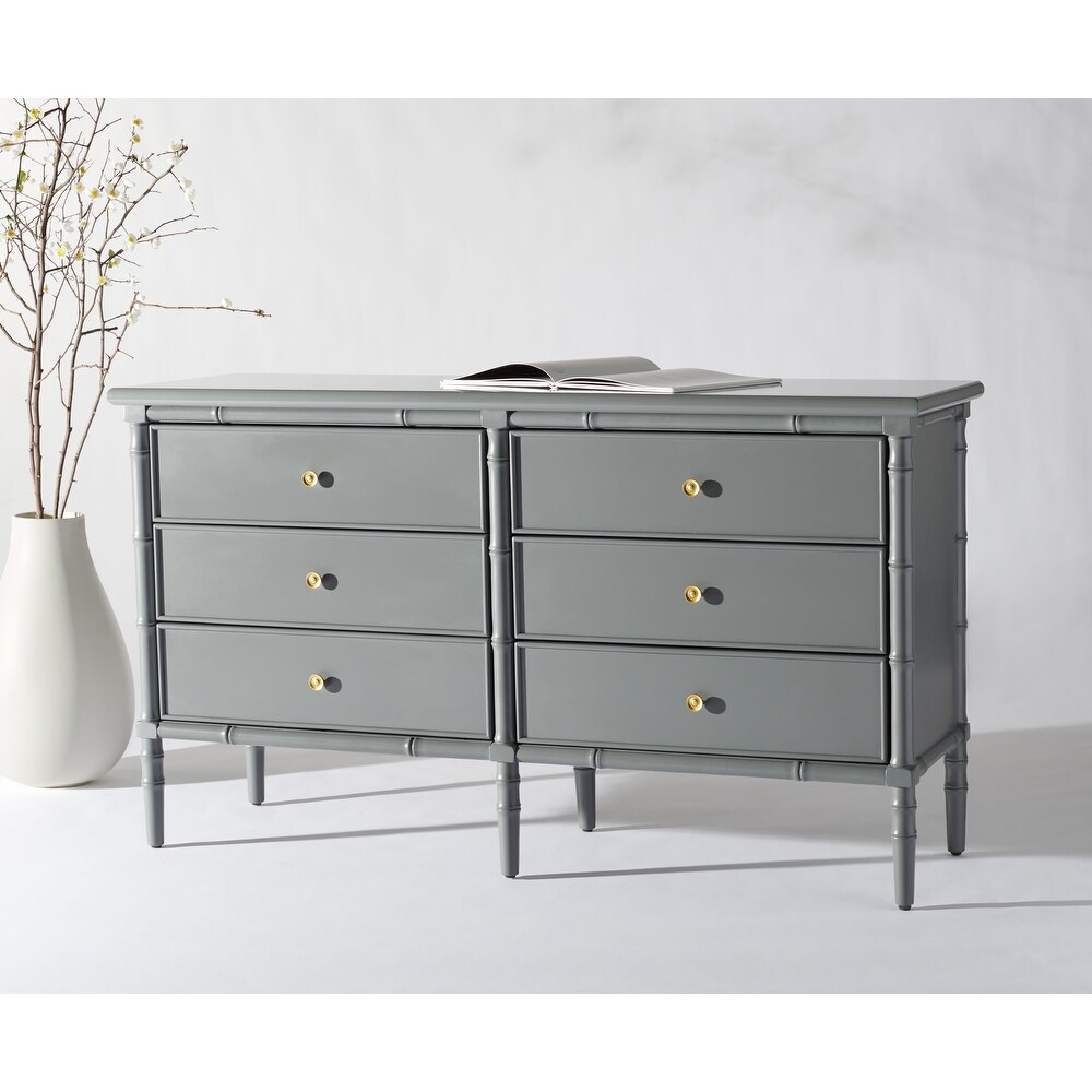 SAFAVIEH Couture Mina 6 Drawer Dresser