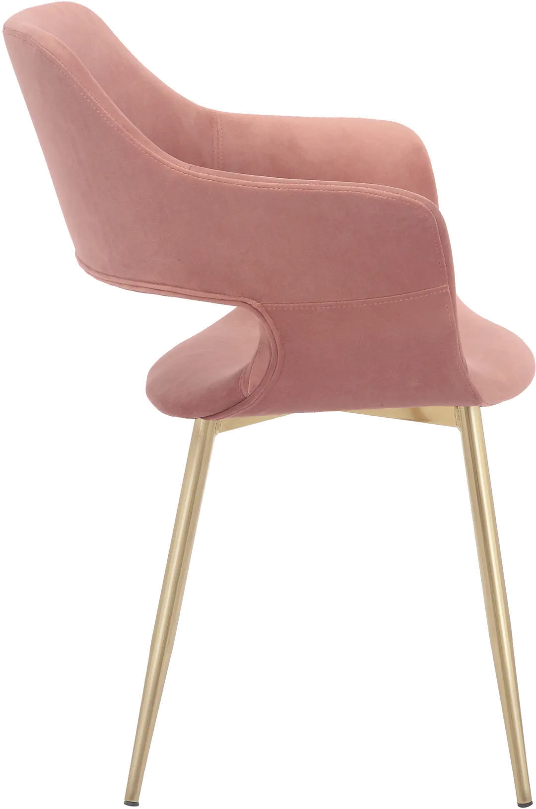 Gigi Pink Dining Room Arm Chair (Set of 2)