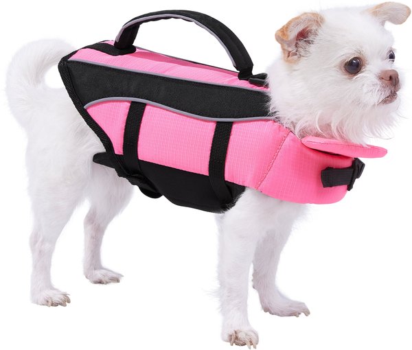 Frisco Ripstop Dog Life Jacket， Pink