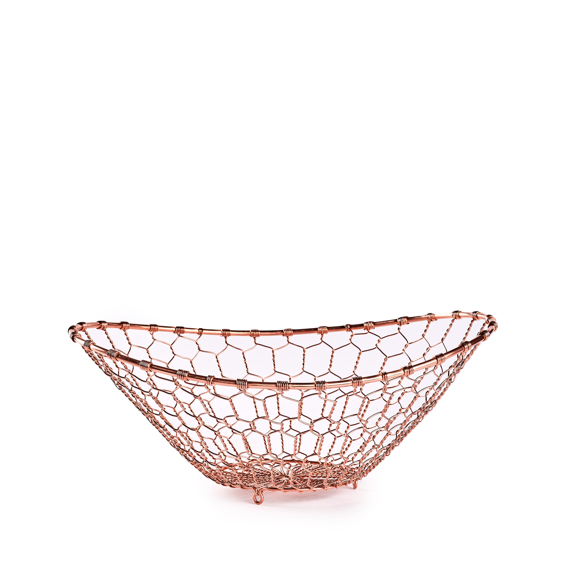 Copper Wave Basket