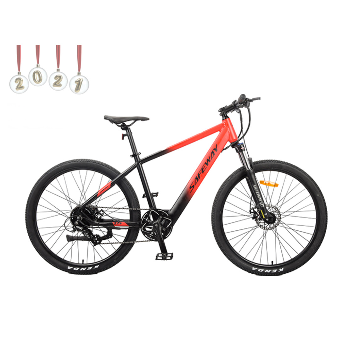 Powerful suspension electric mountain bike for man Disc Brake Mountain Electric Bike/Bicycle/Ebike OEM 27.5 hidden battery ebike