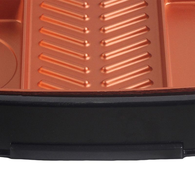 Brentwood Multi-Portion Electric Indoor Grill with Non-Stick Copper Coating