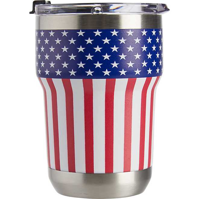 Magellan Outdoors Throwback Stars and Stripes 12 oz Tumbler