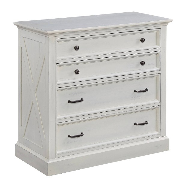 Seaside Lodge Vertical Dresser White Home Styles