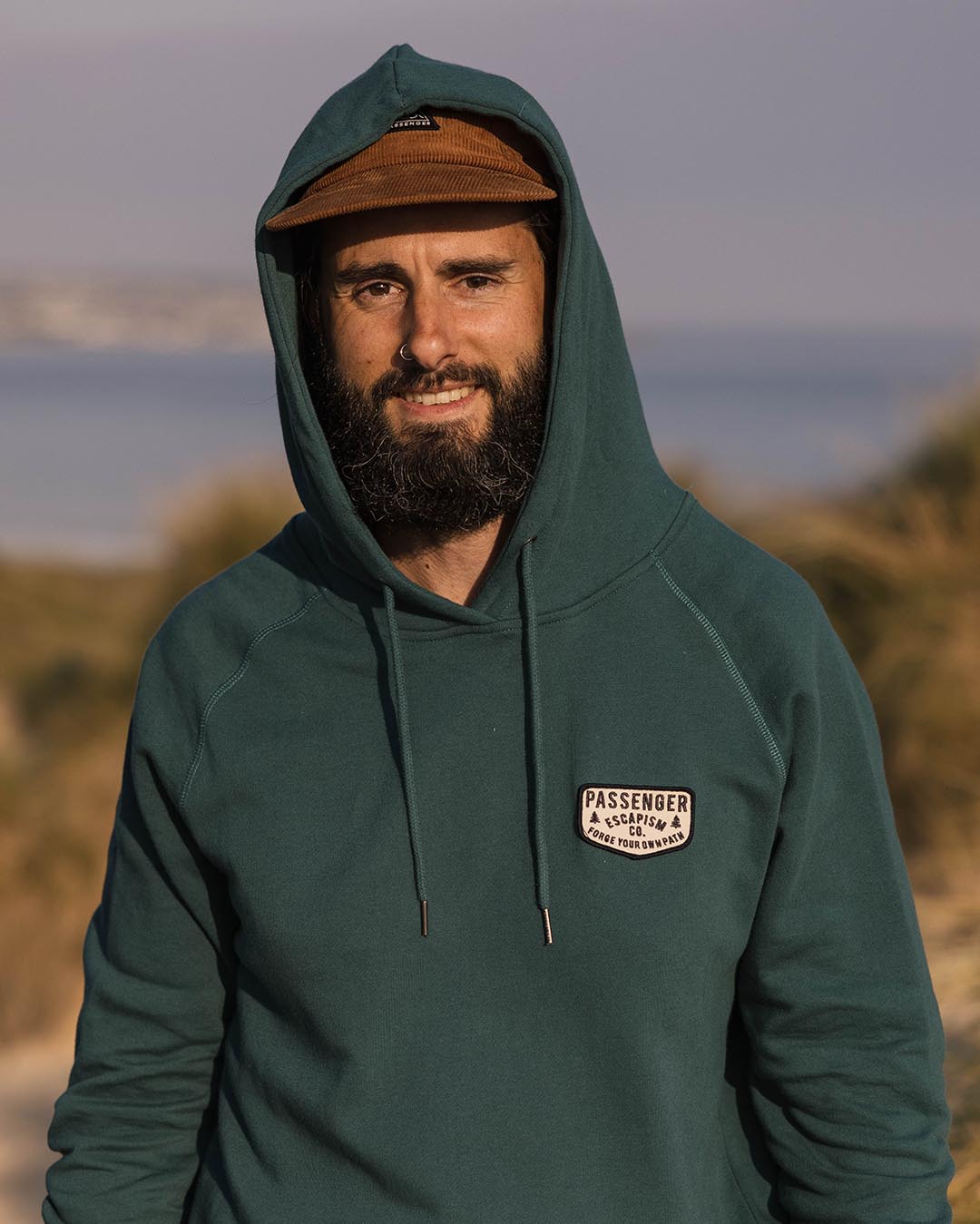 Cruiser Recycled Cotton Hoodie - Mediterranean