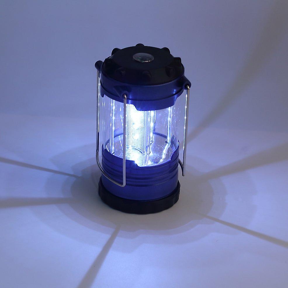 Telescopic Camping Lantern Bivouac Hiking Light 12 Led Portable With Compass