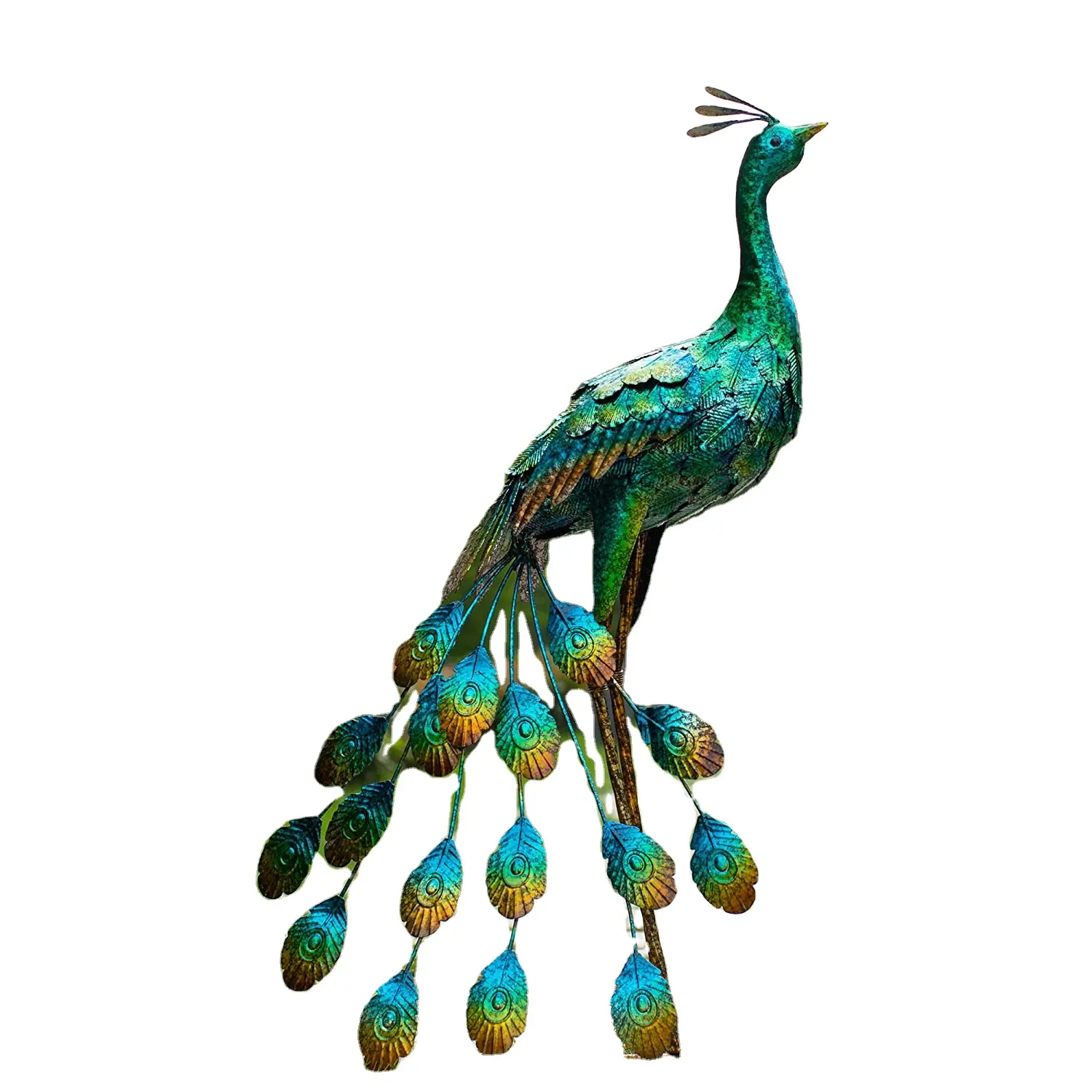 Zhongpin Supply Garden Animal Outdoor Backyard Porch Patio Decorations Peacock Garden Decoration Outdoor