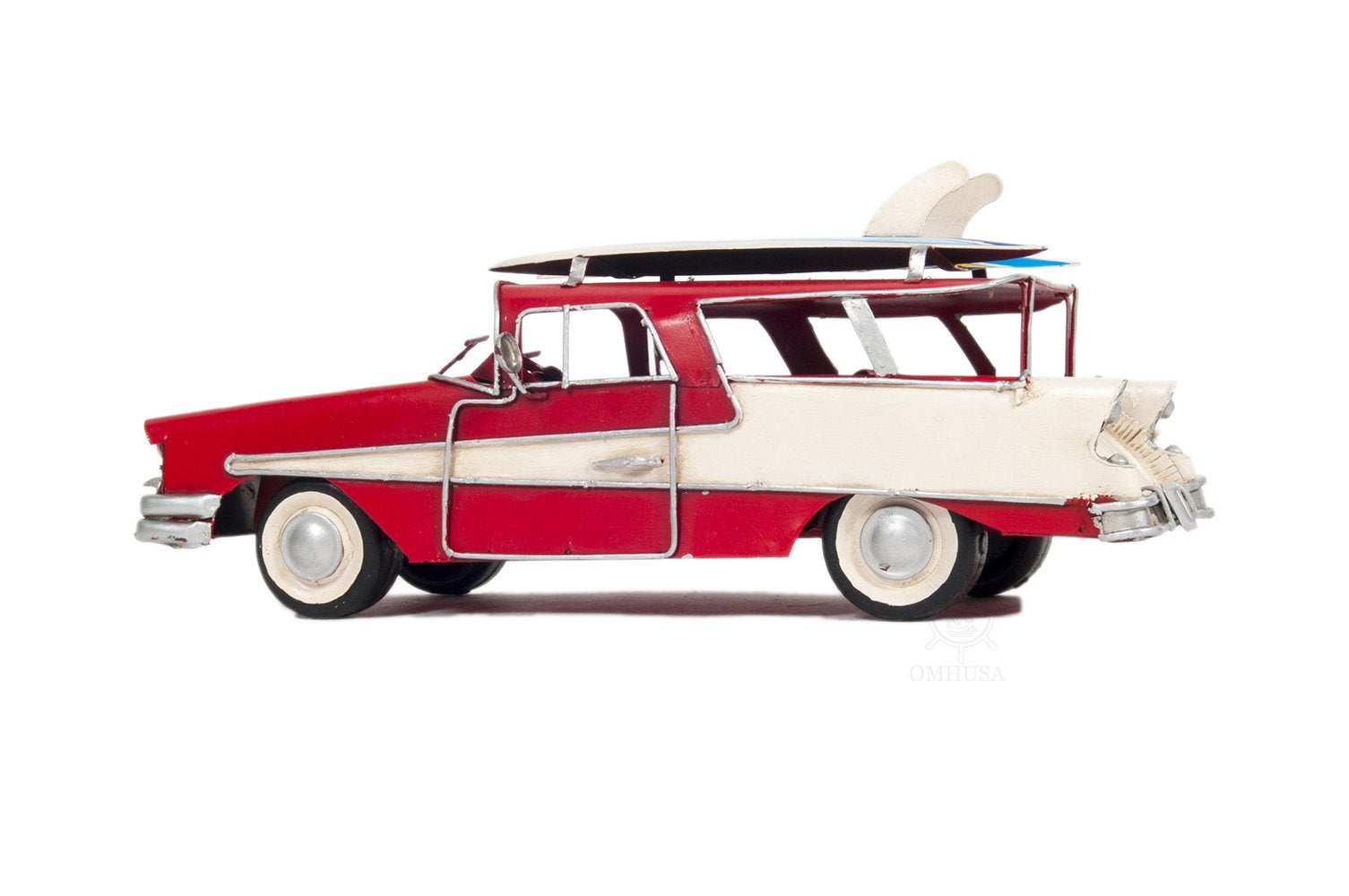 1957 Ford Country Squire Station Wagon Red