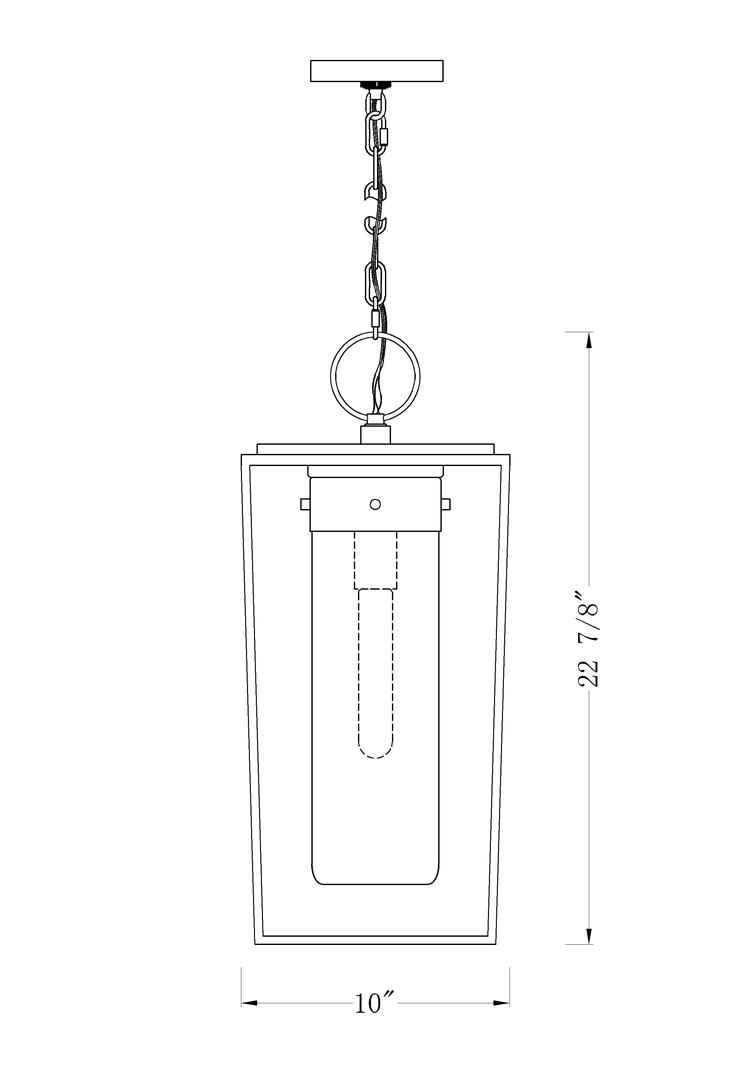 Z-Lite 594CHBBK