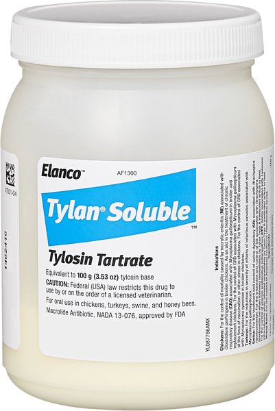 Tylan (tylosin tartrate) Soluble Powder