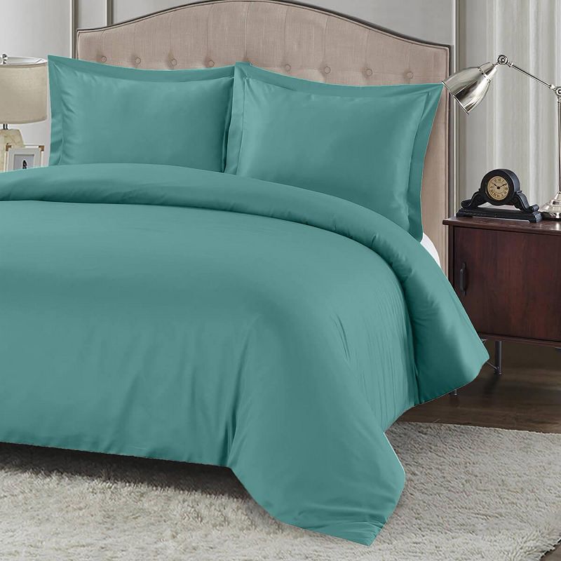 Soft Viscose Cotton 3-Piece Duvet Cover Set