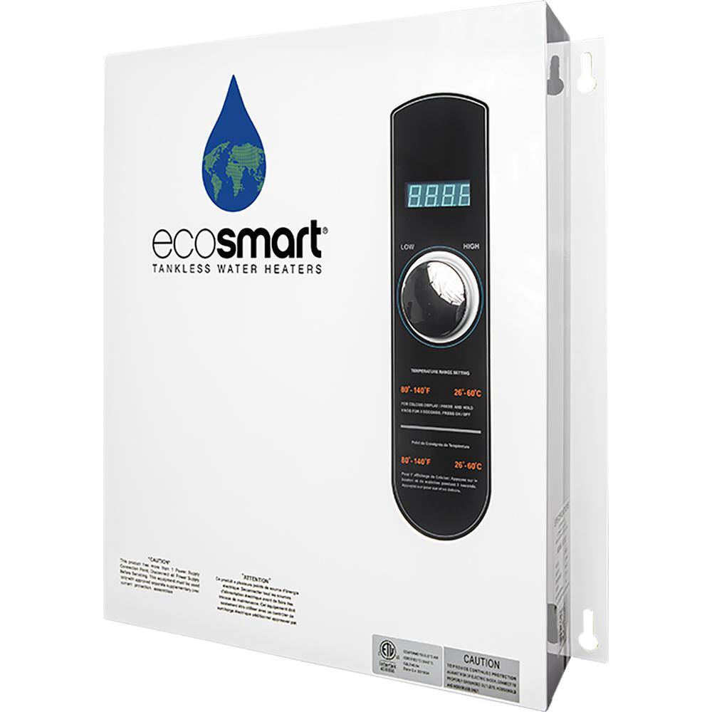 EcoSmart ECO 24 Tankless Electric Water Heater 24 kW 240 V ECO 24