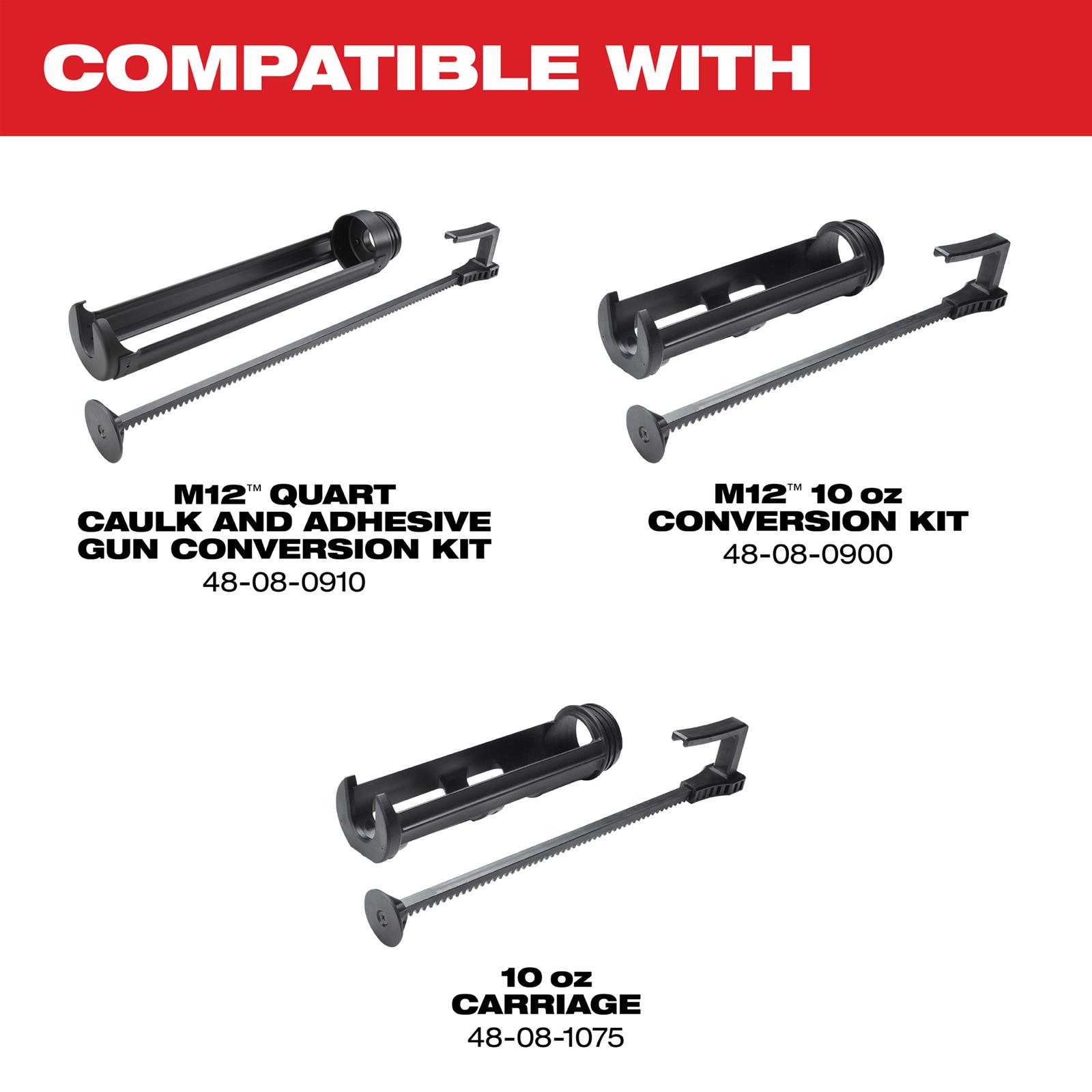 Milwaukee Tool 2441-20 Milwaukee M12 Caulk and Adhesive Guns