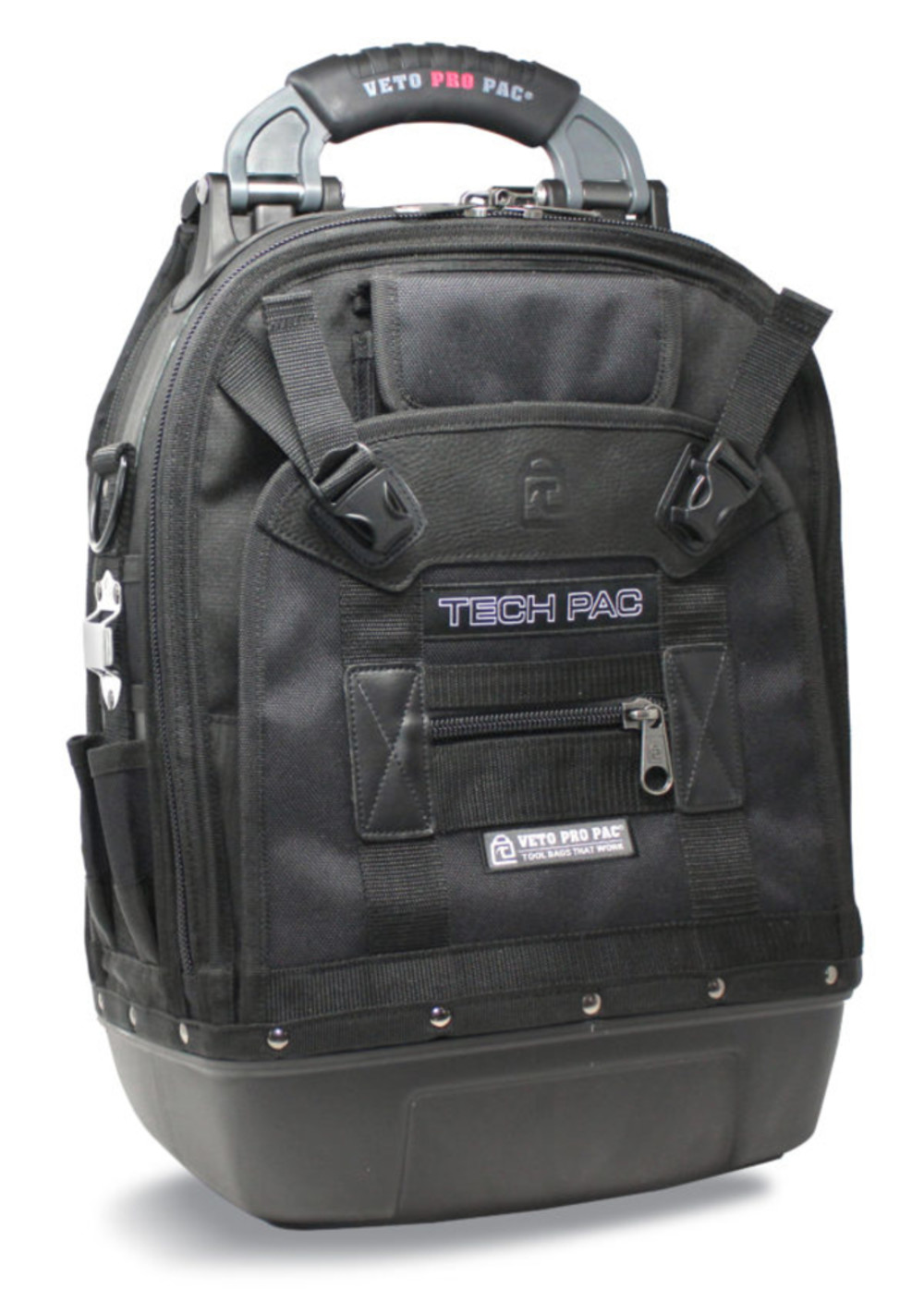 Tech Pac Blackout Large Tool Backpack w/ Removable Inserts