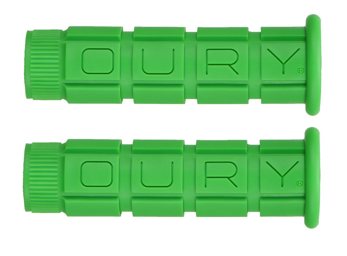 Oury Single Compound MTB Grips - Green