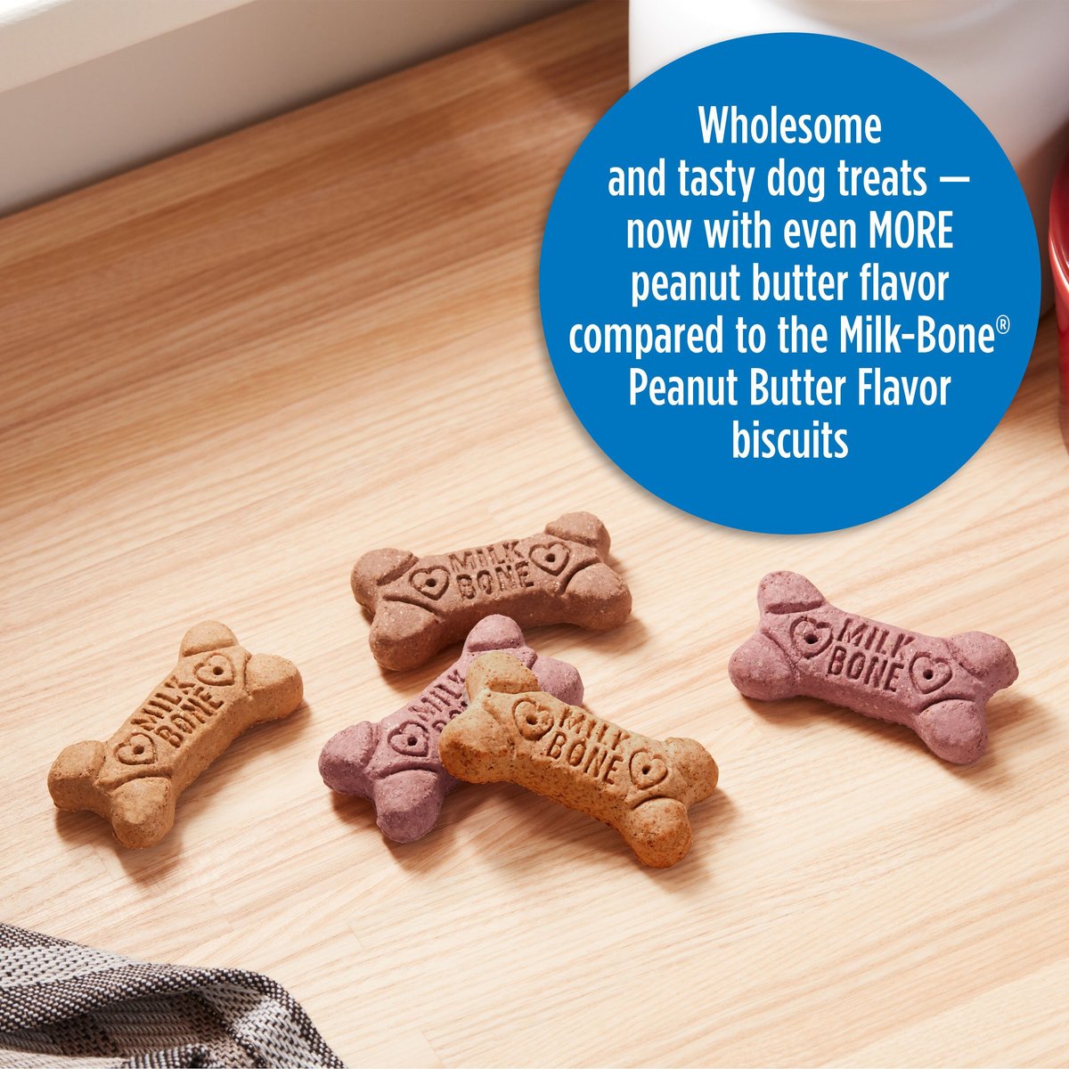 Milk-Bone Small/Medium Peanut Butter Flavor Variety Dog Treats