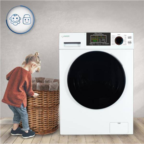 EQUATOR ADVANCED Appliances 23.5 in. Wide Digital Touch 18 lbs Compact 110V Washer 1400 RPM 4 Memory  16 Programs Washer 835