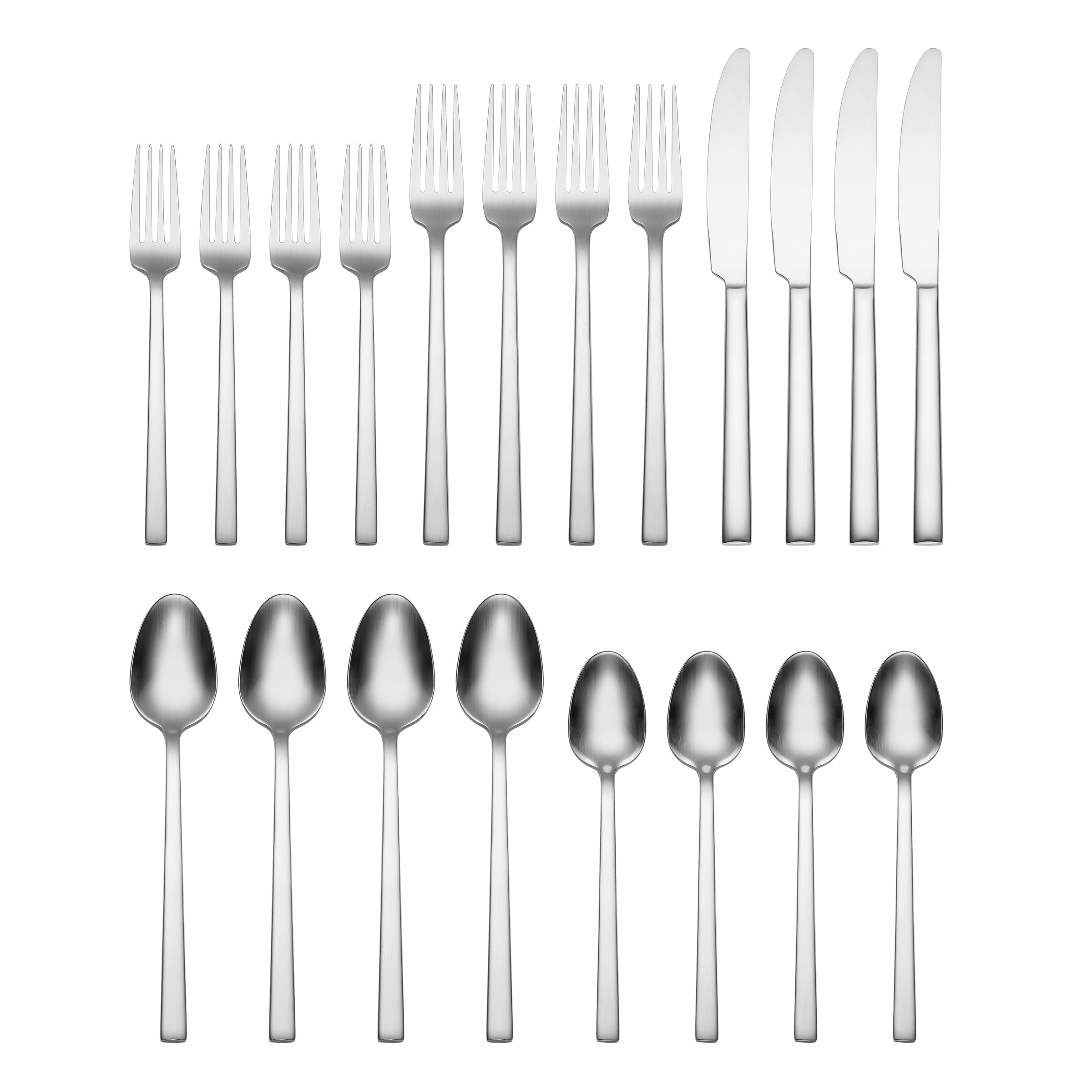 Loretta Satin 20-Piece Flatware Set