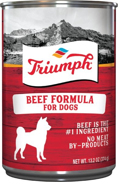 Triumph Beef Formula Canned Dog Food