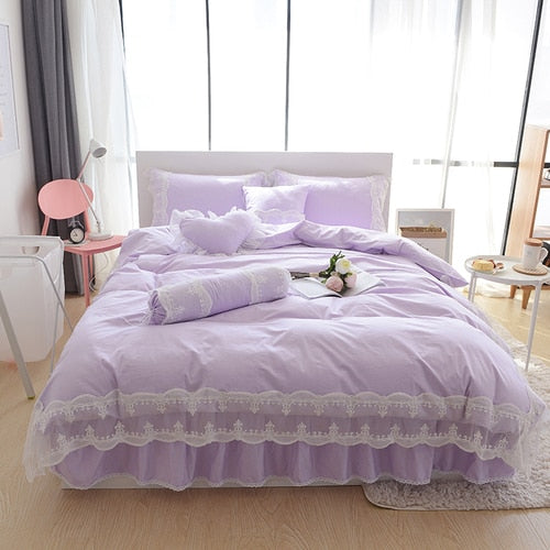 Vintage Lace Bedding Set