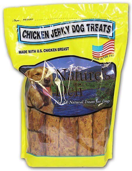 Nature's Deli Chicken Jerky Dog Treats， 2.5-lb bag