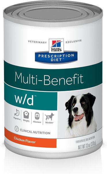 Hill's Prescription Diet w/d Multi-Benefit with Chicken Wet Dog Food