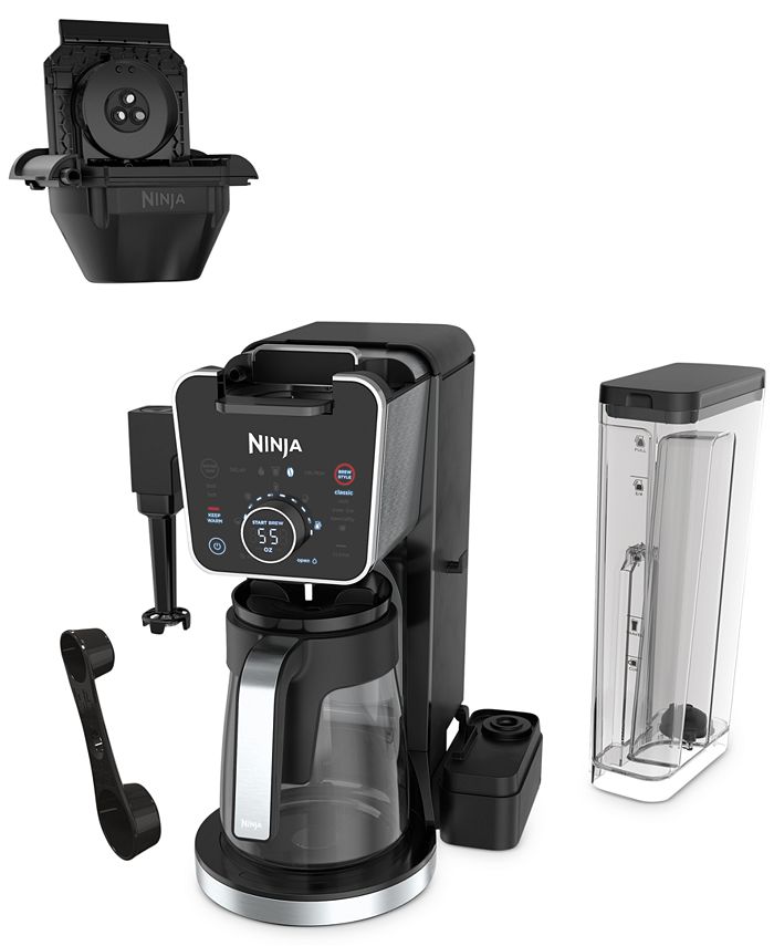 Ninja CFP301 DualBrew Pro Specialty Coffee System， Single-Serve， Compatible with K-Cups 12-Cup Drip Coffee Maker