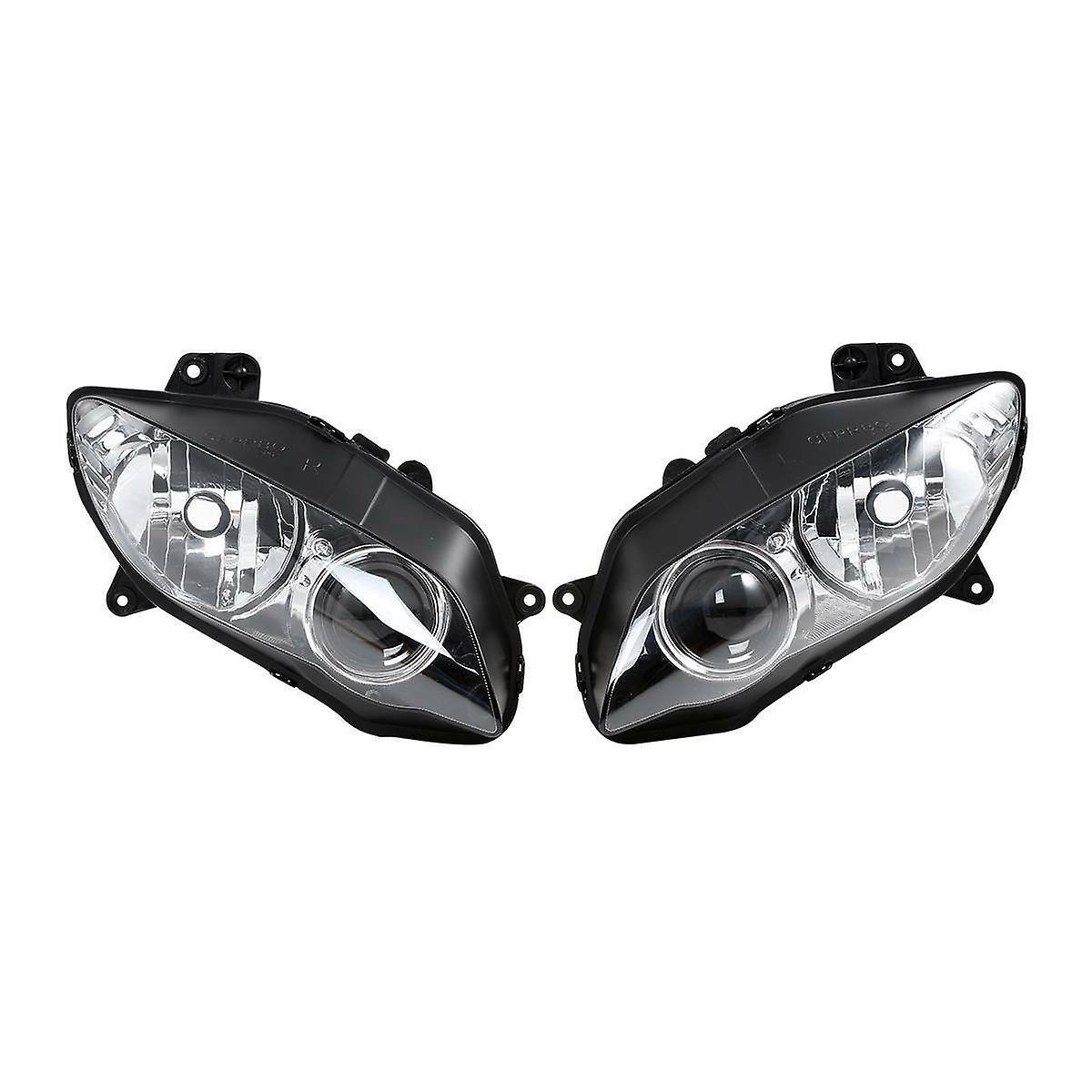 Born Pretty Motorcycle Headlight Head Light Lamp Upper Fairing For Yamaha Yzf R1 2004-2006 2005