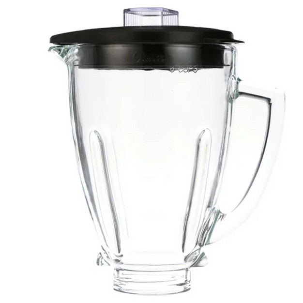 Oster 6 Cup Glass Blender Jar And Lid Replacement For Model Blstaj