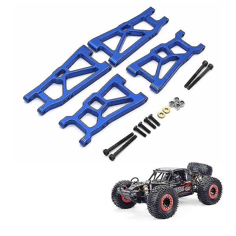 Metal Front And Rear Suspension Arms Set For Zd -10 Dbx10 1/10 Rc Car Upgrades Parts Accessories，bl