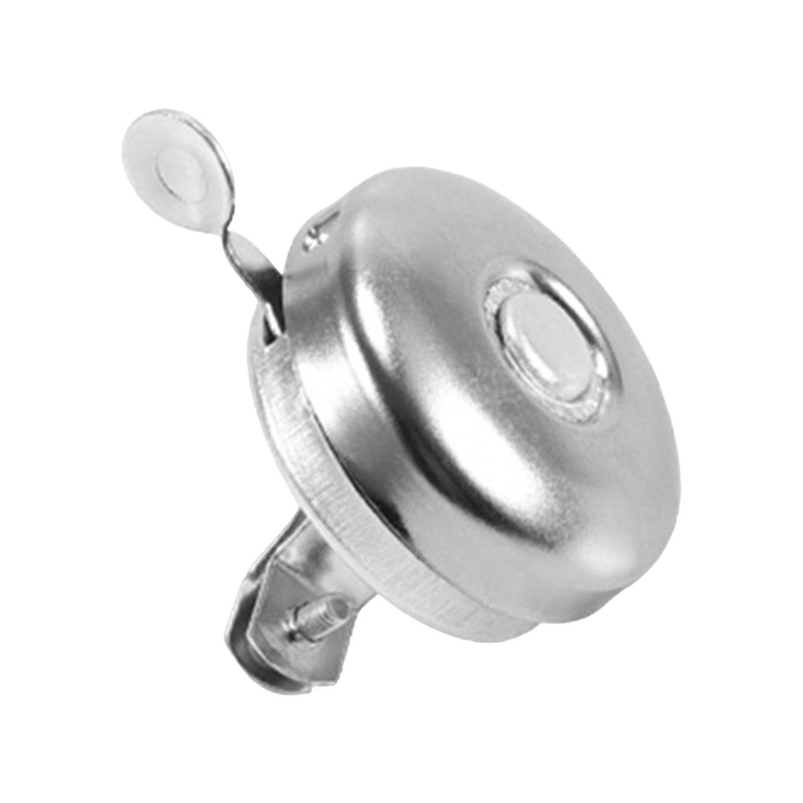 Bike Bell Cycling Accessories Bicycle Bell For Men Women Mountain Road Bikes Silver