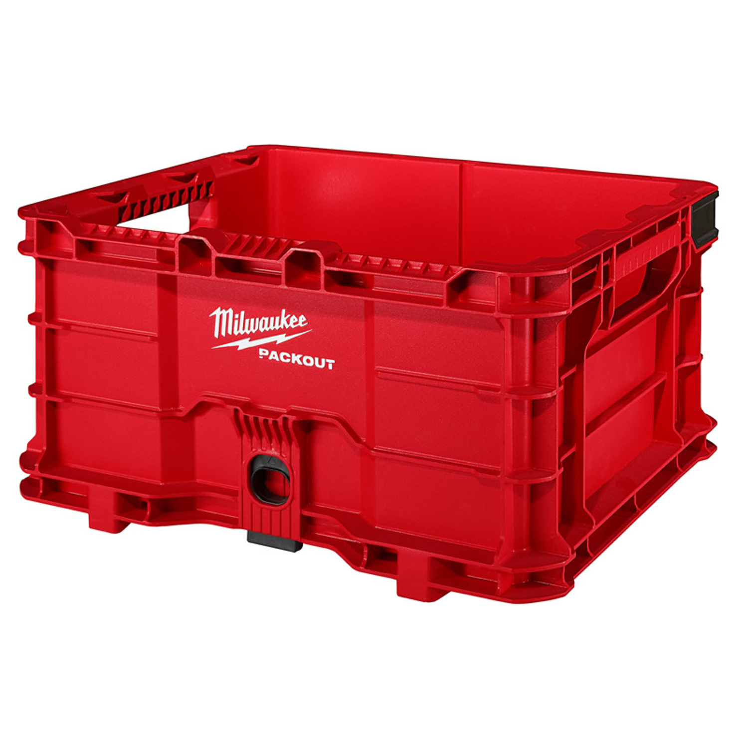 MW Packout 50 lb Red Crate 9.9 in. H X 18.6 in. W X 15.3 in. D Stackable