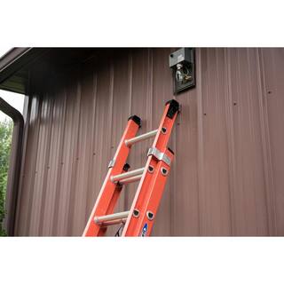 Werner 28 ft. Fiberglass Extension Ladder with 300 lbs. Load Capacity Type IA Duty Rating D6228-2