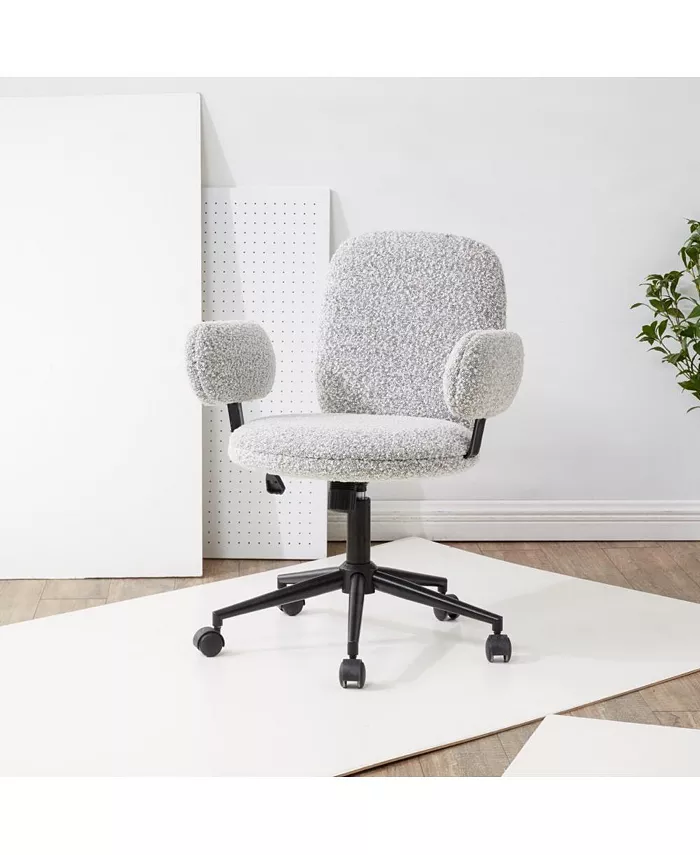 Safavieh Emeril Boucle Adjustable Desk Chair