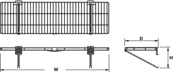 Hafele Shelves  HandiACCESSORIES  153