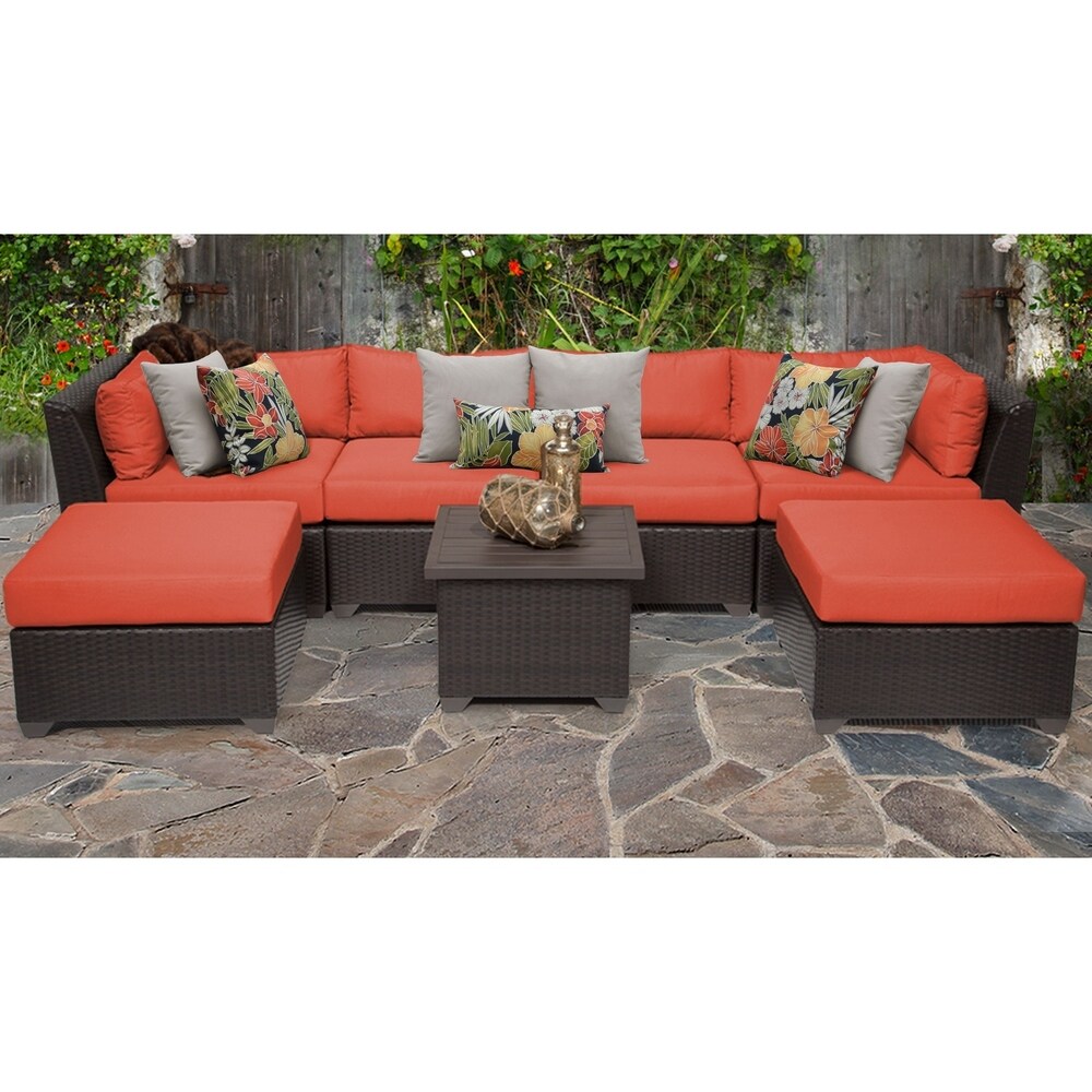 Barbados 7 Piece Outdoor Wicker Patio Furniture Set 07a