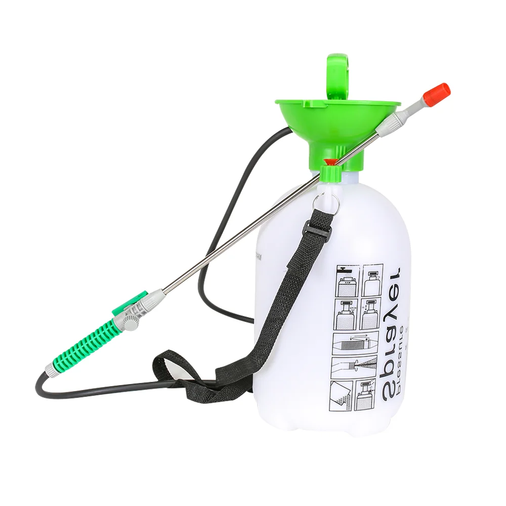 Jiabao  Adjustable sprayer 5L plastic garden water pressure bottle 8L sprayer with plastic bottle for watering