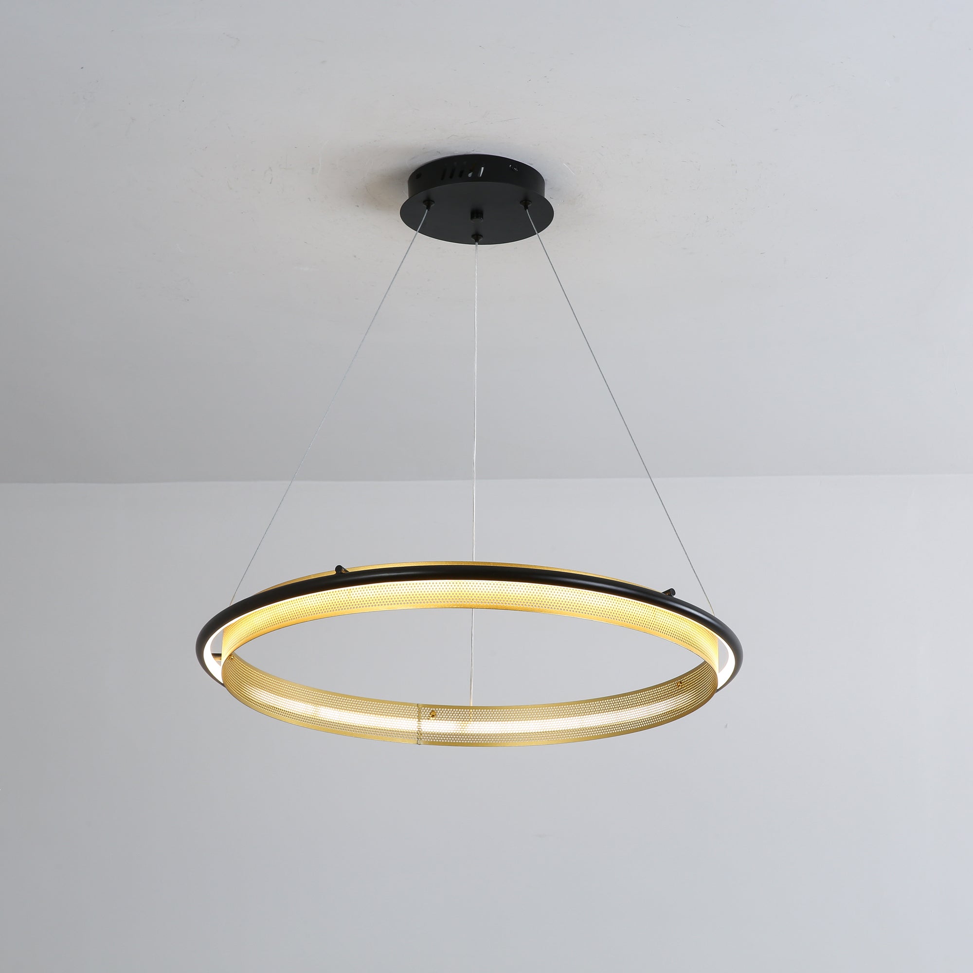 Acrylic LED Round Chandelier