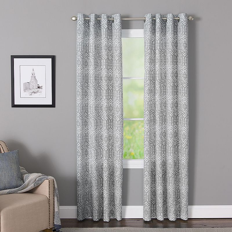 Corona Curtain 1-panel Indira Grommet Top Window Curtain