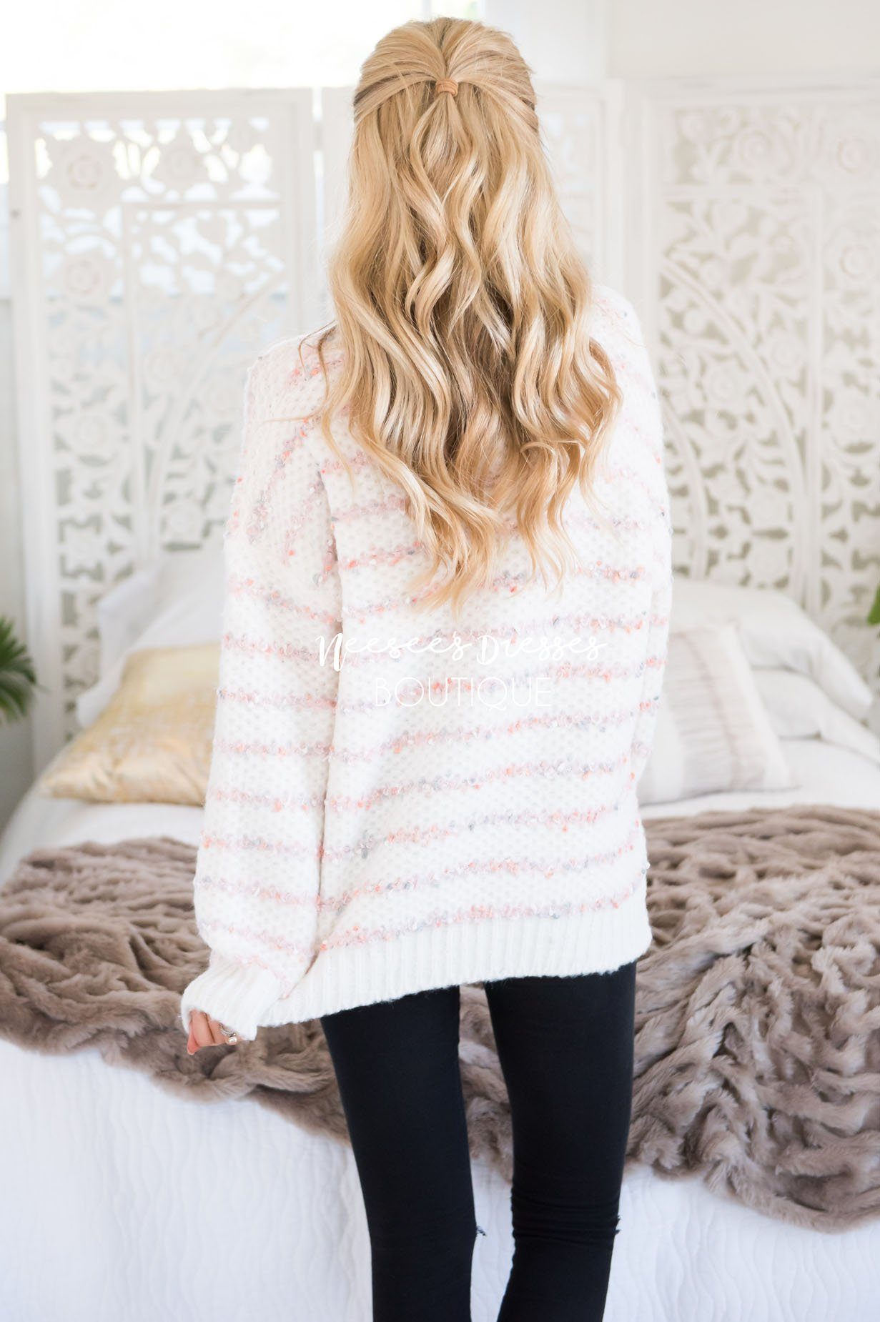 Everything Happy Striped Cozy Sweater