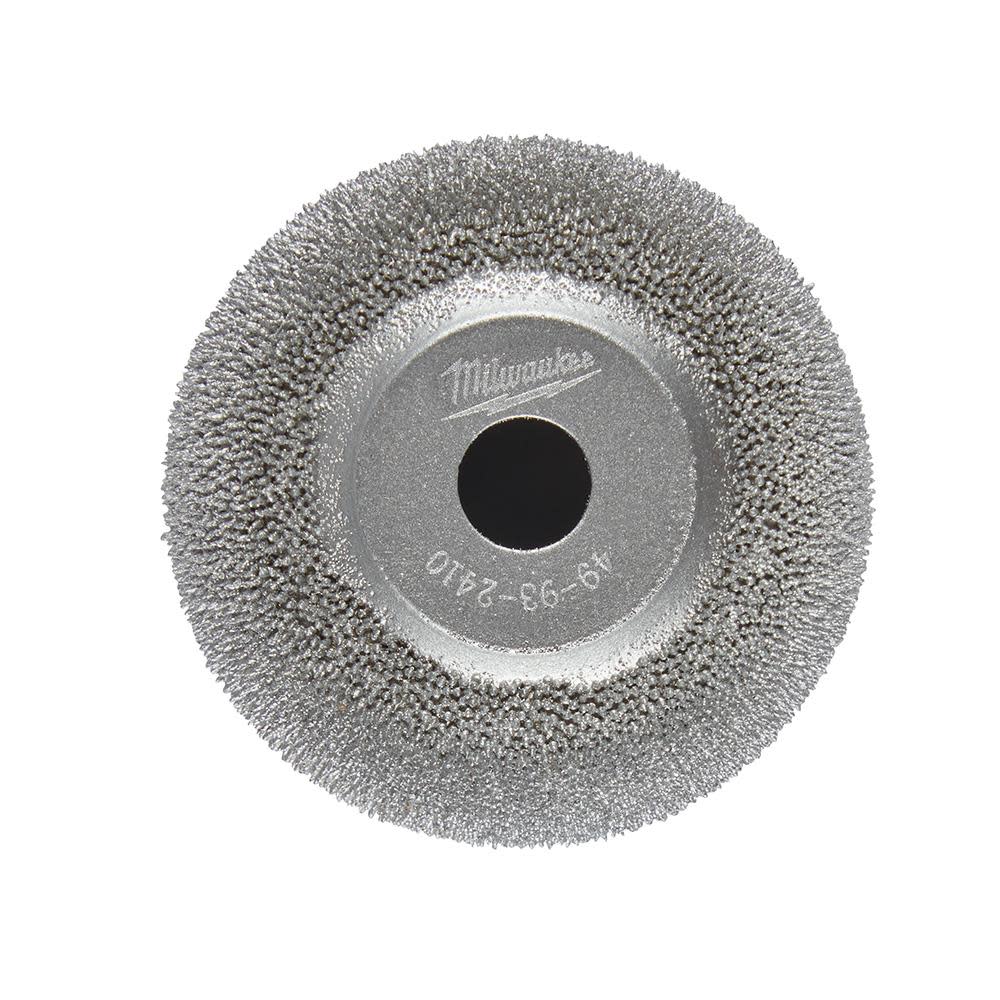 Milwaukee 2 Flared Contour Buffing Wheel for M12 FUEL Low Speed Tire Buffer ;